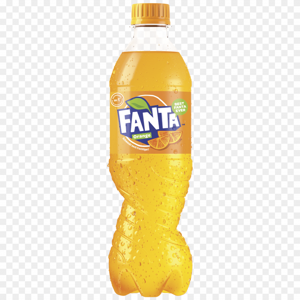 Fanta, Beverage, Bottle, Juice, Pop Bottle Free Png Download