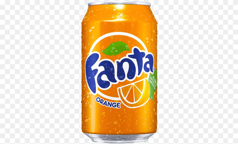 Fanta And Vectors For Download Fanta Orange Can, Tin Free Transparent Png