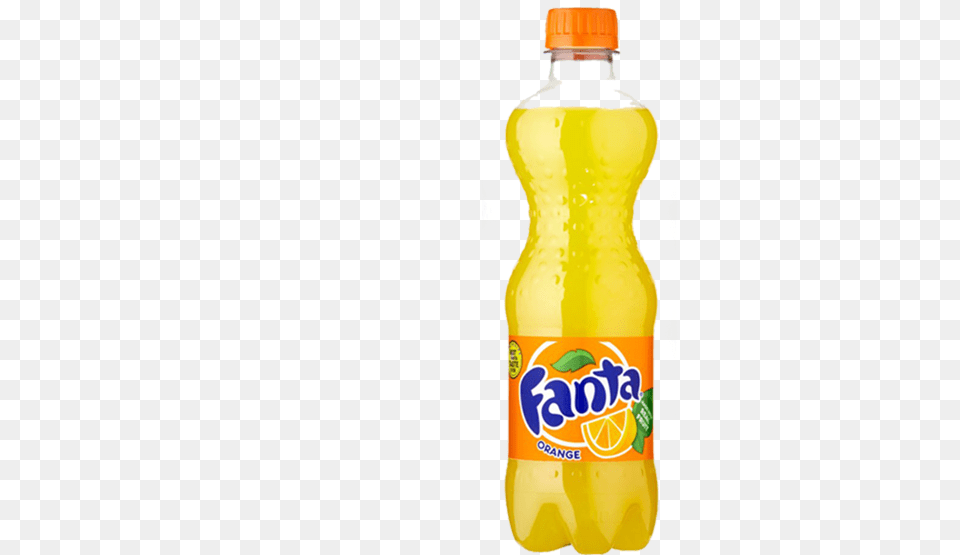 Fanta Bottle 500ml Fanta Orange, Beverage, Juice, Pop Bottle, Soda Png Image