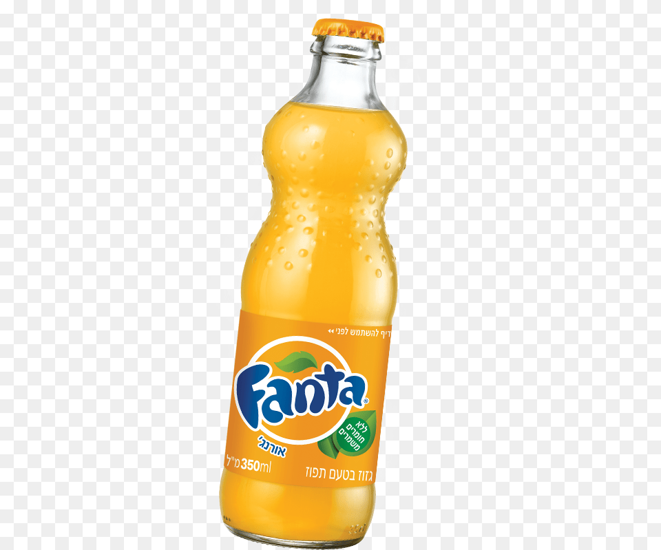 Fanta Glass Bottle, Beverage, Pop Bottle, Soda, Juice Free Png Download