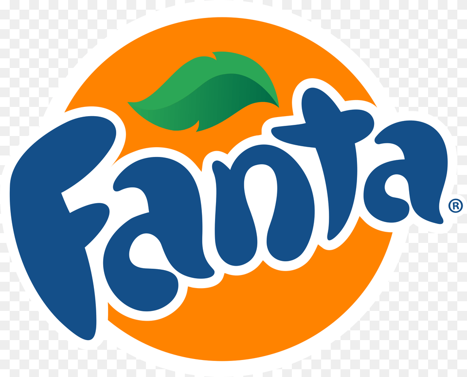 Fanta Logo Coca Cola Fanta Sprite Logo, Sticker Free Transparent Png