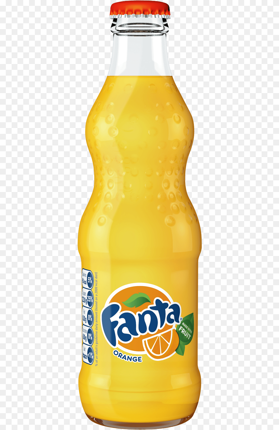 Fanta Orange Glass Bottle 24 X 330ml Fanta Glass Bottle, Beverage, Juice, Alcohol, Beer Png