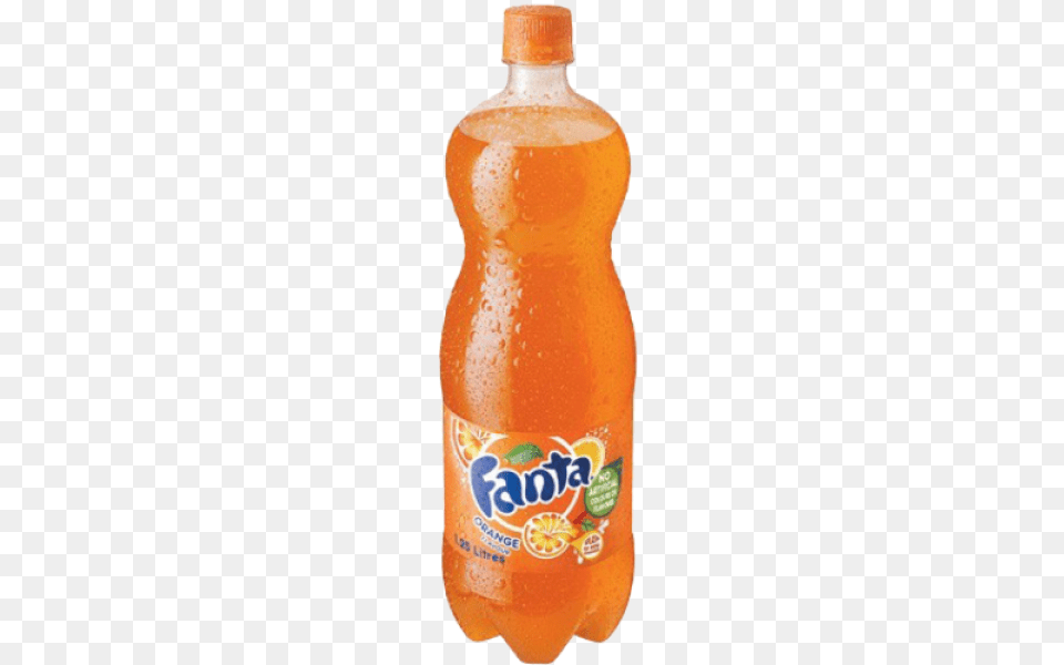 Fanta Orange Lt, Beverage, Bottle, Pop Bottle, Soda Png Image