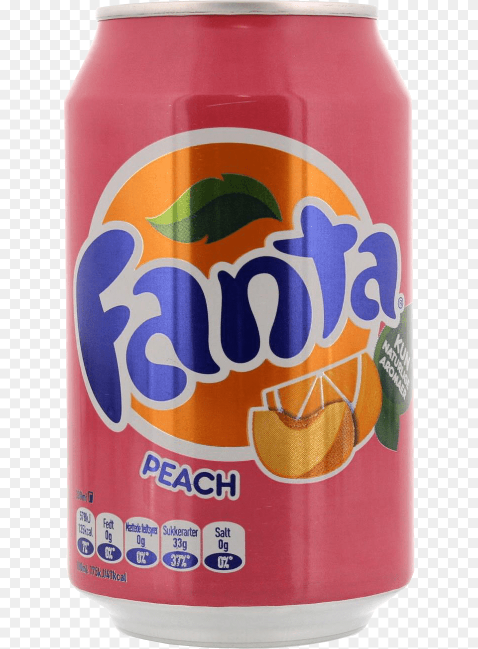 Fanta Peach 330ml Dose Fanta, Tin, Can Png Image