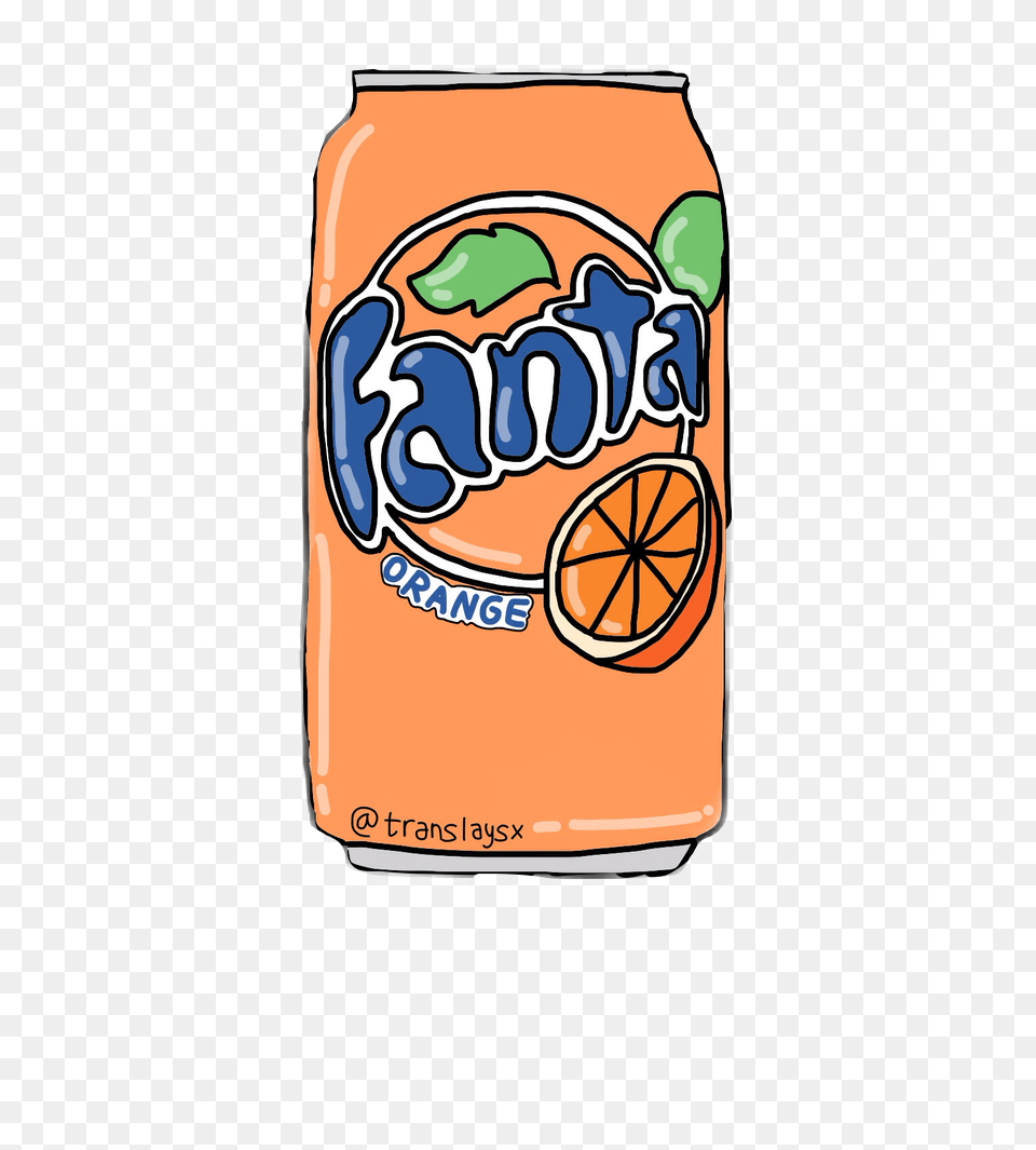 Fanta Soda Orangeaesthetic Orange Cute Freetoedit Fanta Sticker, Tin, Can, Machine, Wheel Free Transparent Png