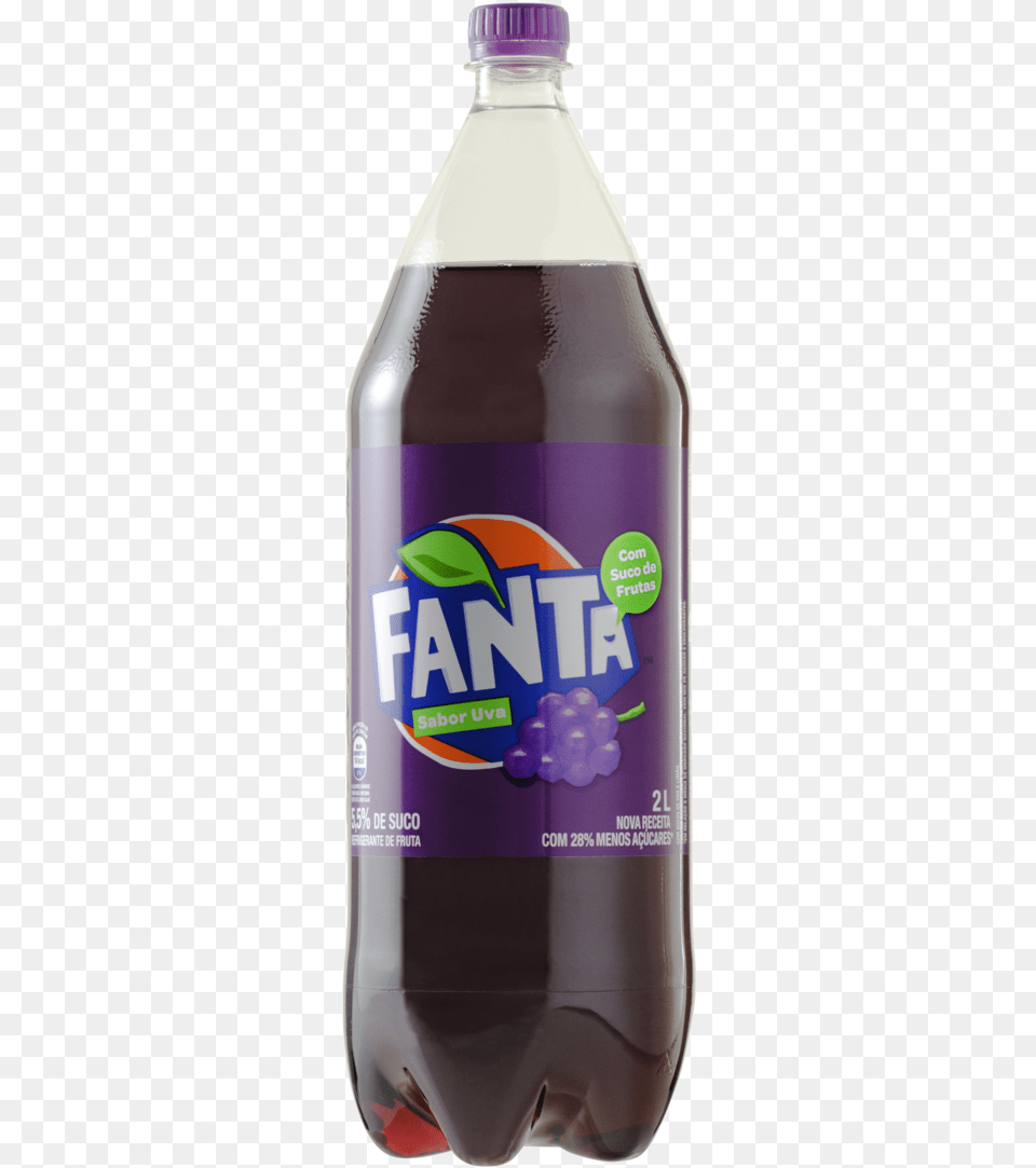 Fanta Uva 2 Litros, Alcohol, Beer, Beverage, Bottle Png