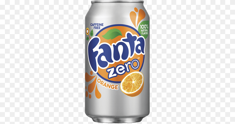 Fanta Zero Can, Citrus Fruit, Food, Fruit, Orange Free Png