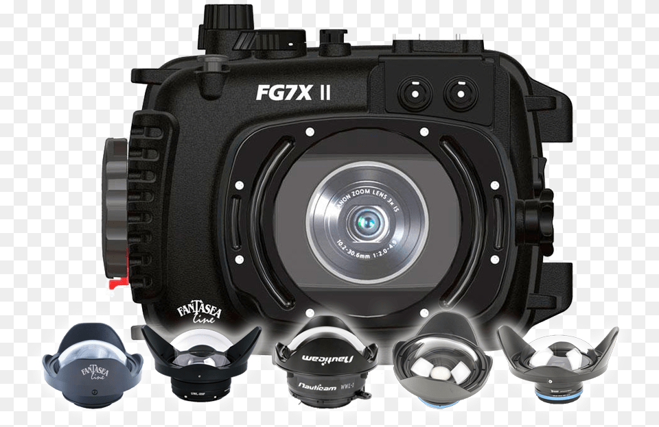 Fantasea Canon G7x Mark Ii Wet Wide Angle Lens Test Camera G7x Mark, Electronics, Digital Camera, Video Camera Png Image
