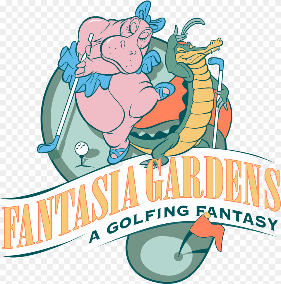 Fantasia Gardens Miniature Golf Fantasia Gardens Mini Golf Logo, Face, Head, Person, Baby Png Image