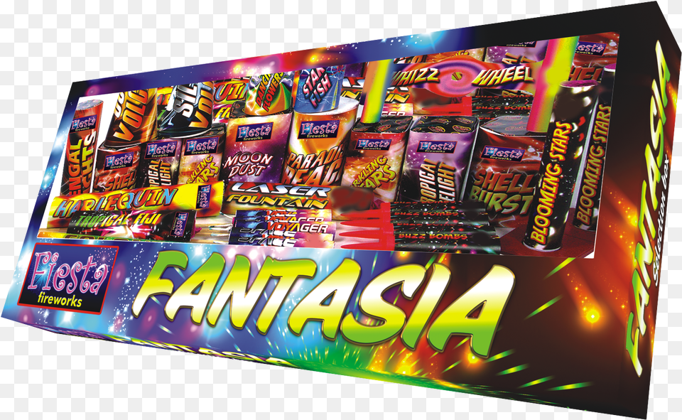 Fantasia Selection Box Firework Selection Boxes Uk, Sweets, Food, Candy, Can Free Png