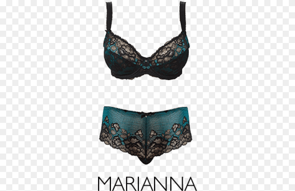 Fantasie Marianna Bra Laag Uitgesneden Bh Fantasie Marianna Emerald, Clothing, Lingerie, Underwear Png