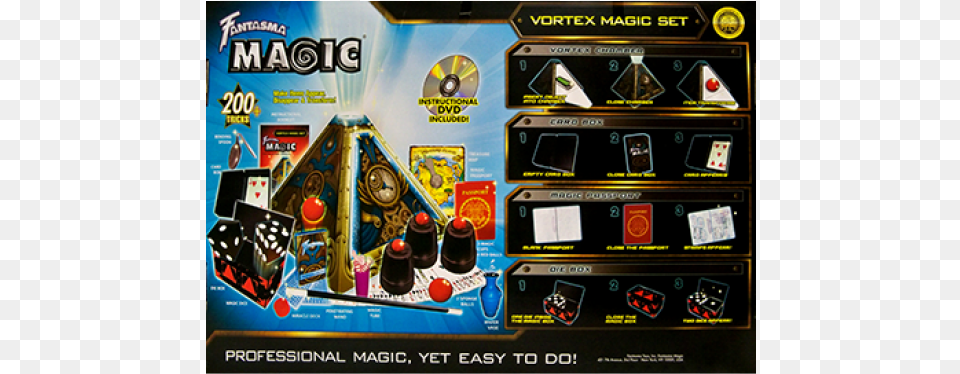 Fantasma Magic, Game, Scoreboard, Arcade Game Machine Png Image