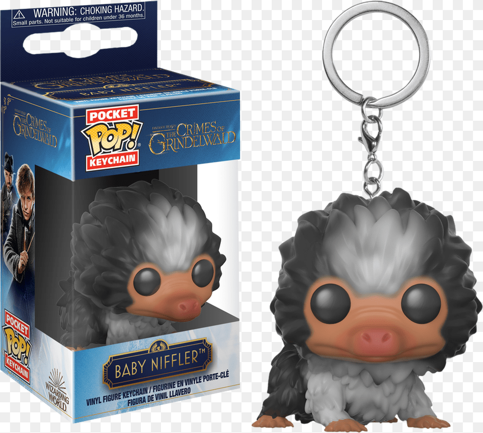 Fantastic Beasts And Where To Find Them Pop Keychain Fantastic Beasts 2 Baby Niffler Brown, Accessories, Person, Face, Head Free Transparent Png