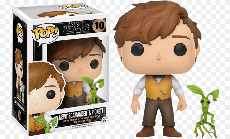 Fantastic Beasts Funko Pop, Baby, Person, Plush, Toy Free Png