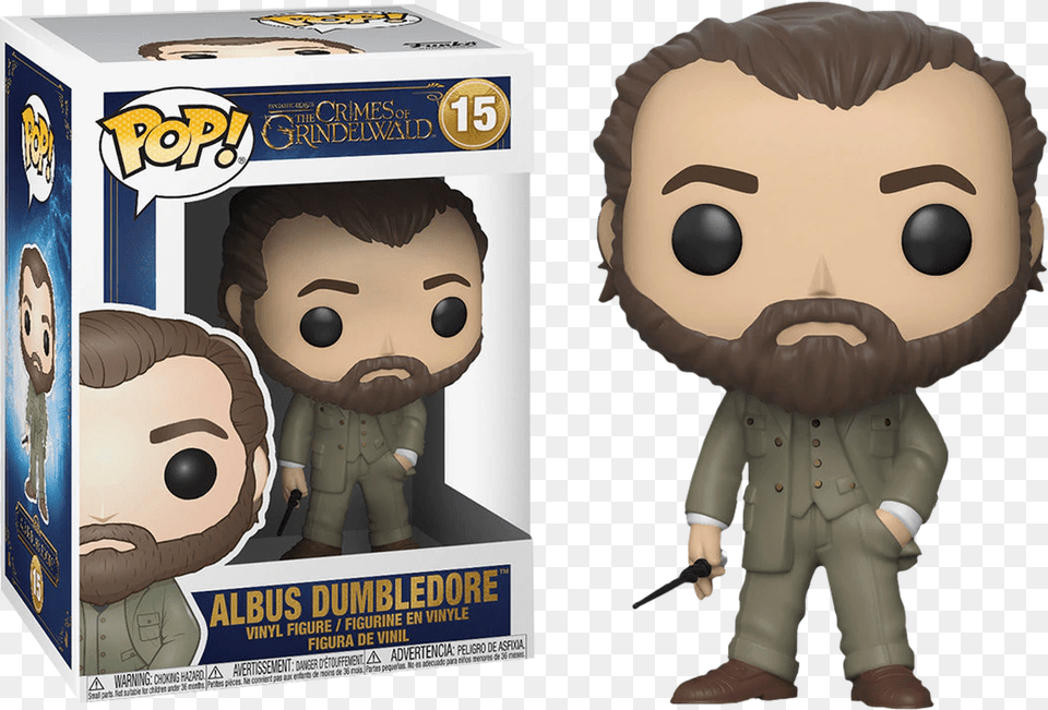 Fantastic Beasts Funko Pop Albus Dumbledore, Face, Head, Person, Baby Free Png Download