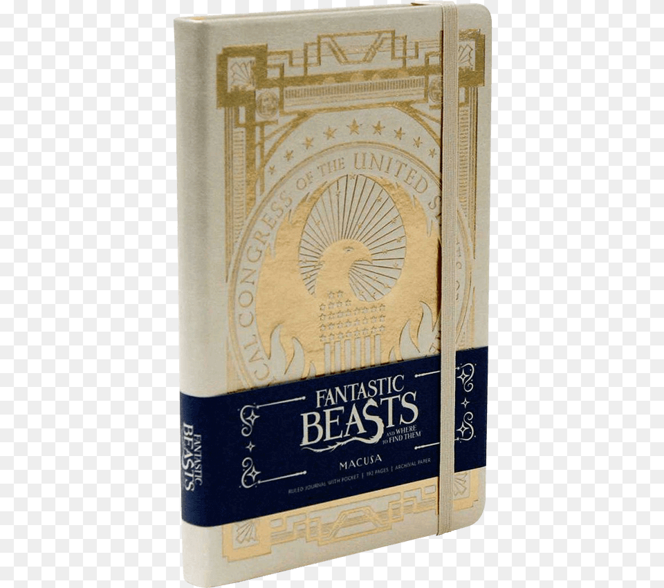 Fantastic Beasts Macusa Journal Carnet Animaux Fantastiques, Book, Publication, Animal, Bird Png