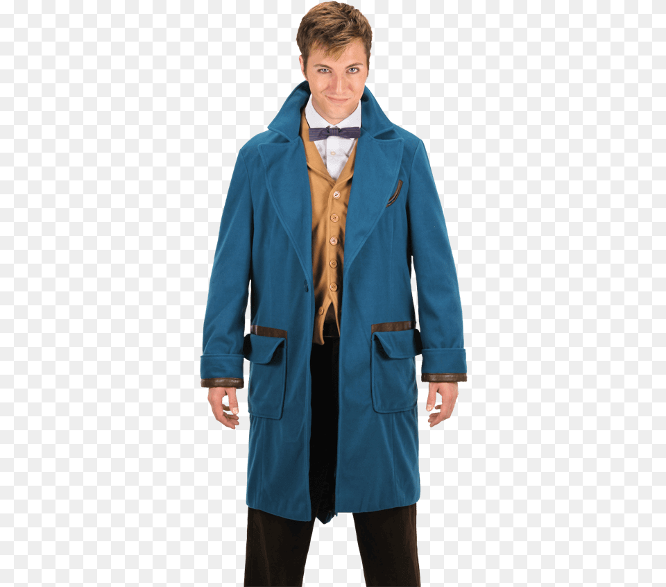 Fantastic Beasts Newt Scamander Coat Coat From Fantastic Beasts, Clothing, Overcoat, Jacket, Accessories Free Transparent Png