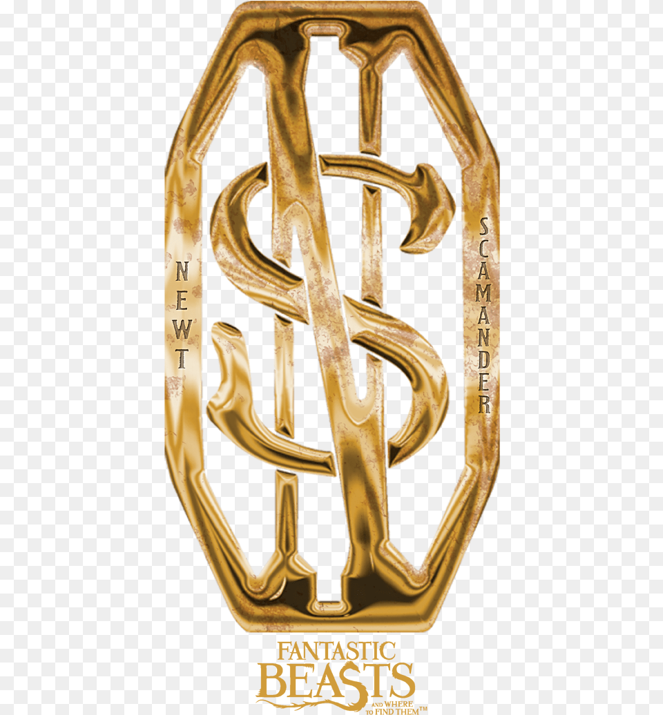 Fantastic Beasts Scamander Monogram Men39s Regular Fit Fantastic Beasts And Where To Find Them Magical Creatures, Smoke Pipe Free Png Download