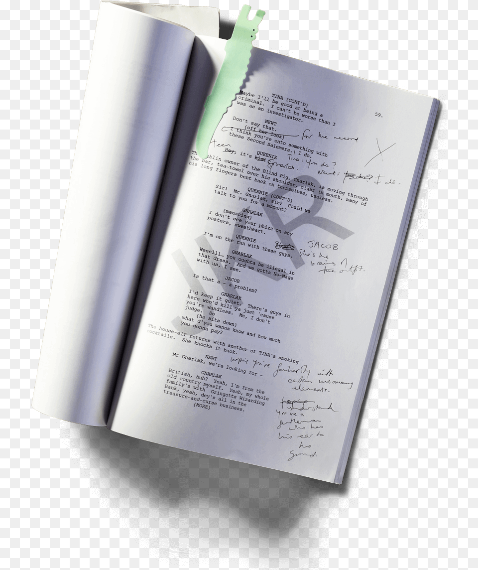 Fantastic Beasts Script Set, Page, Text, Book, Publication Free Transparent Png