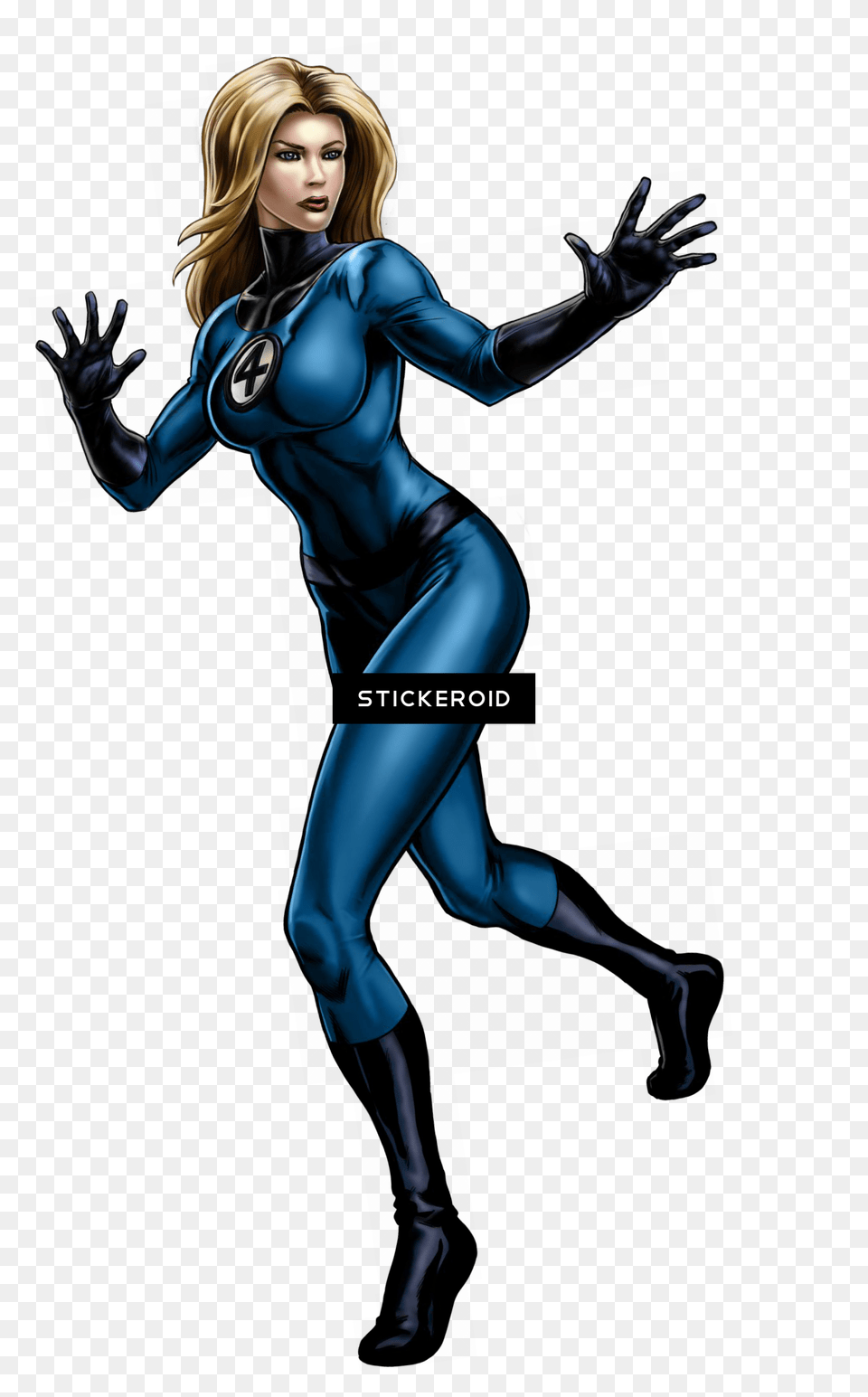 Fantastic Four Avengers Alliance Fantastic Four, Adult, Person, Female, Woman Free Png