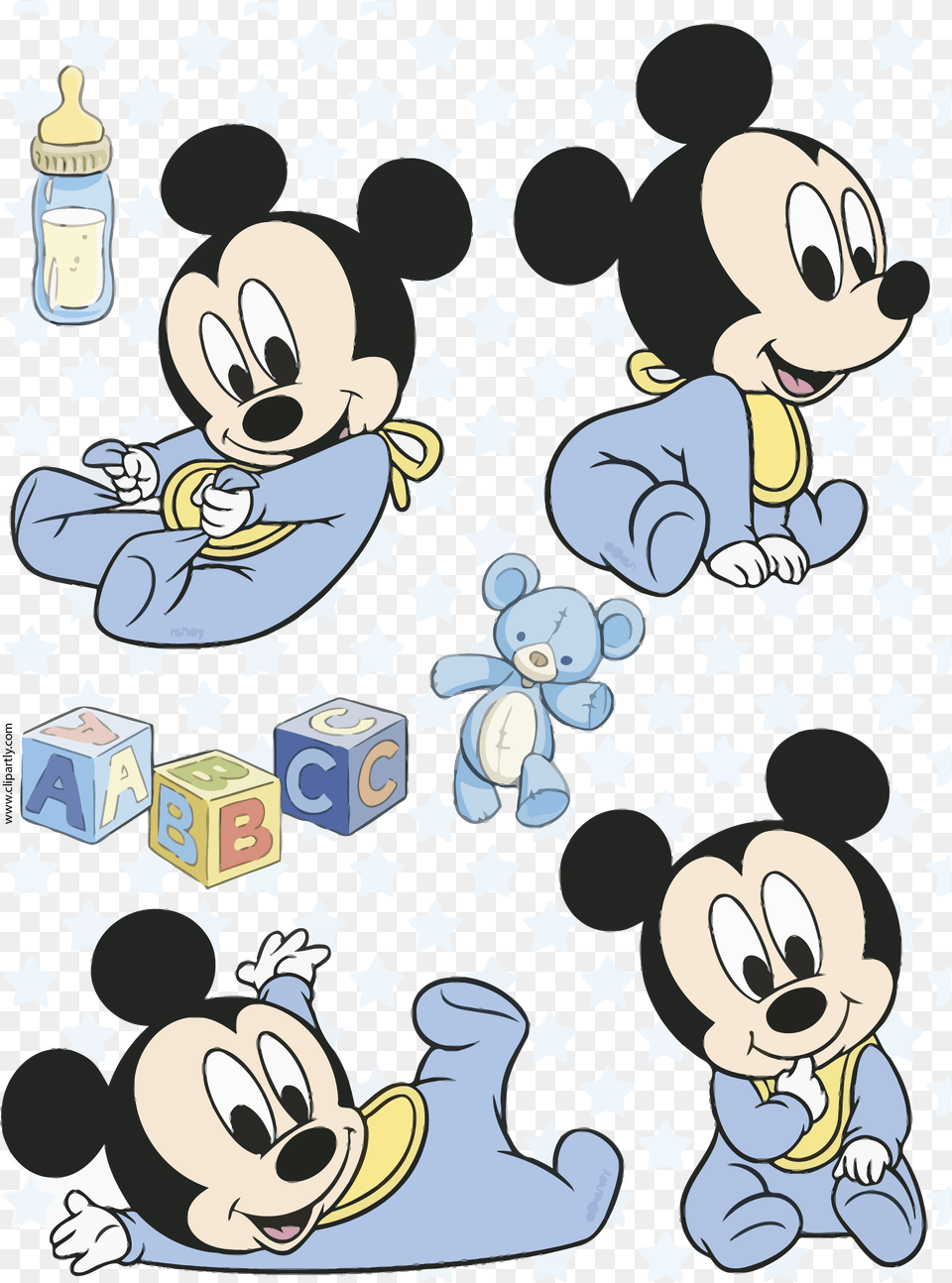 Fantastic Star Mickey Clipart Mickey Mouse Bebe Hd, Cartoon, Animal, Bear, Mammal Png