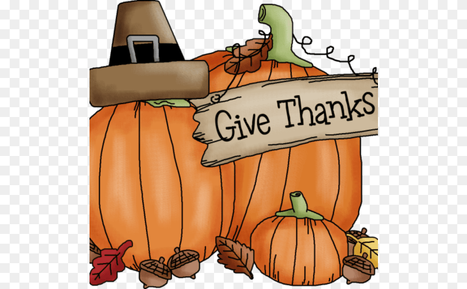 Fantastic Thanksgiving Free Clip Art, Food, Plant, Produce, Pumpkin Png Image