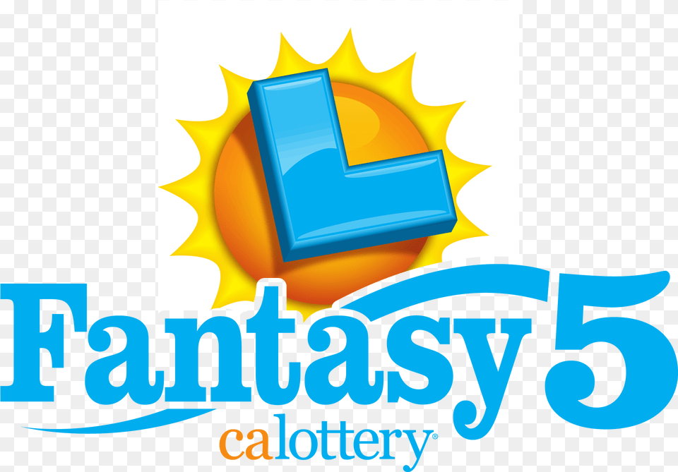Fantasy 5 Calottery California Lottery Winning Numbers, Advertisement, Logo, Poster, Text Png Image