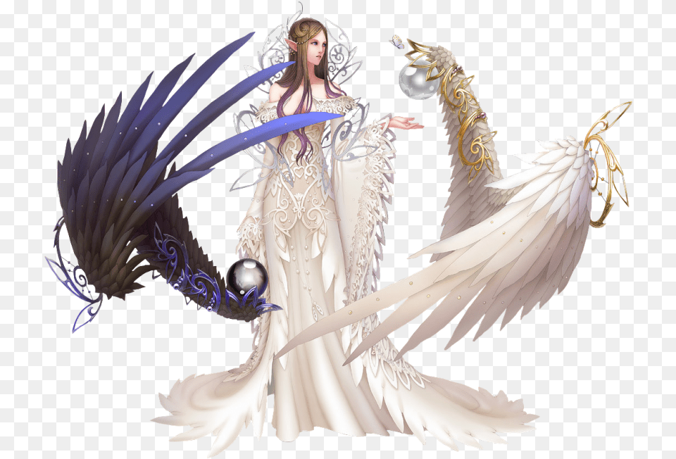 Fantasy Angel Clipart, Adult, Bride, Female, Person Png