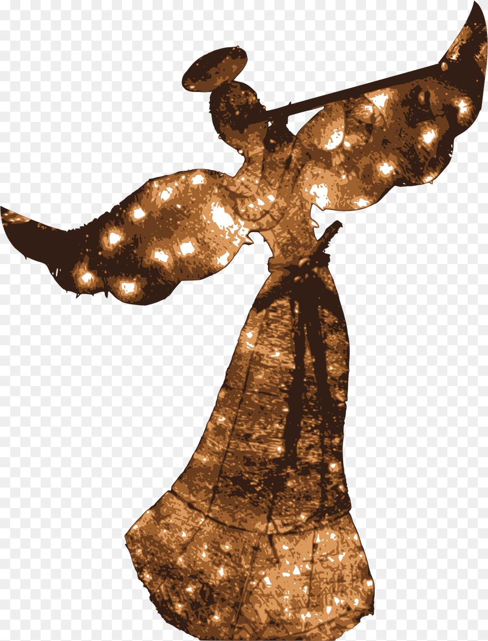 Fantasy Angel Image Transparent Arts Christmas Angel, Lighting, Formal Wear, Cross, Symbol Free Png