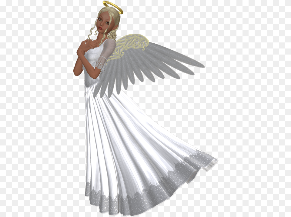 Fantasy Angel Picture Beautiful Angel, Clothing, Dress, Adult, Wedding Free Png Download