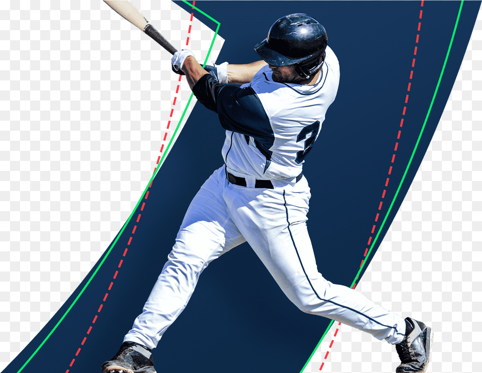 Fantasy Baseball Player Swinging A Bat Transparent Mlb, Team, Person, People, Helmet Png Image