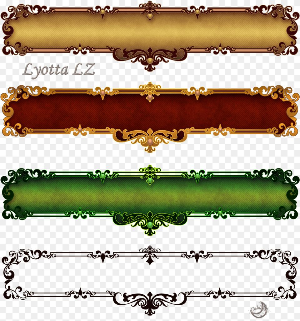 Fantasy Border, Text Free Transparent Png