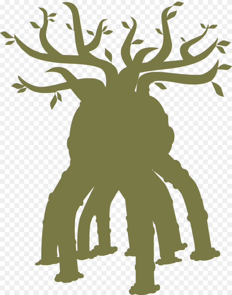 Fantasy Bottletree Clipart, Animal, Deer, Mammal, Wildlife Free Png