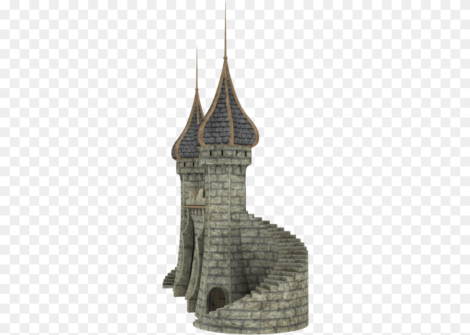 Fantasy Castle 2 Castle, Tower, Architecture, Bell Tower, Brick Png Image