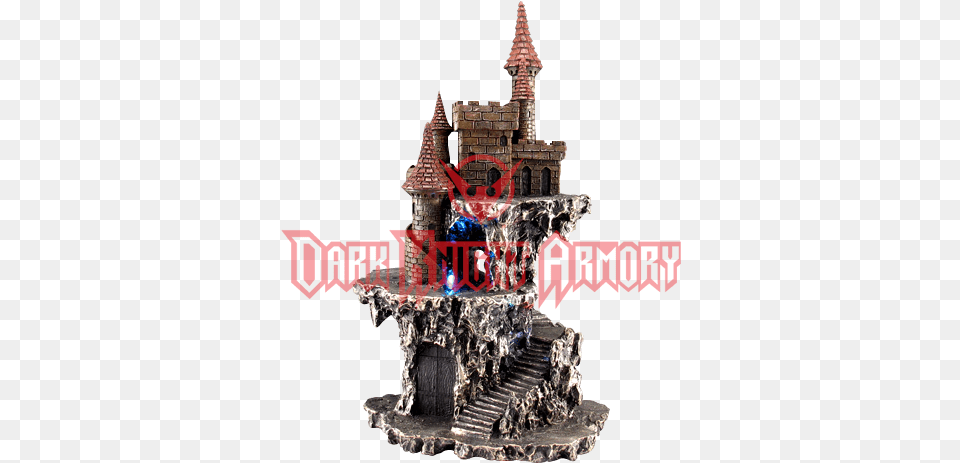 Fantasy Castle Display Stand With Led Army Punk Large Tote Bag Adult Unisex Natural, Architecture, Fountain, Water, Furniture Free Png Download