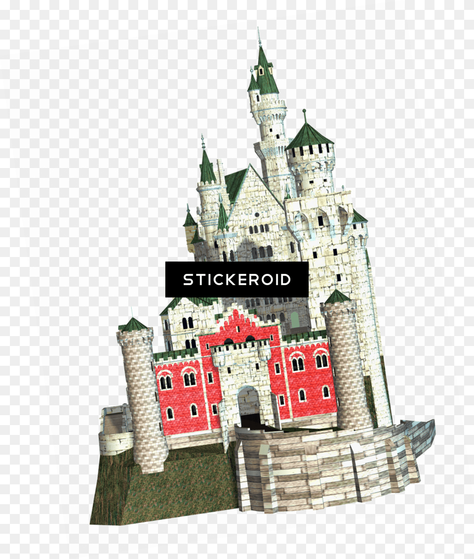 Fantasy Castle Portable Network Graphics, Architecture, Building, Fortress, Clock Tower Free Png Download