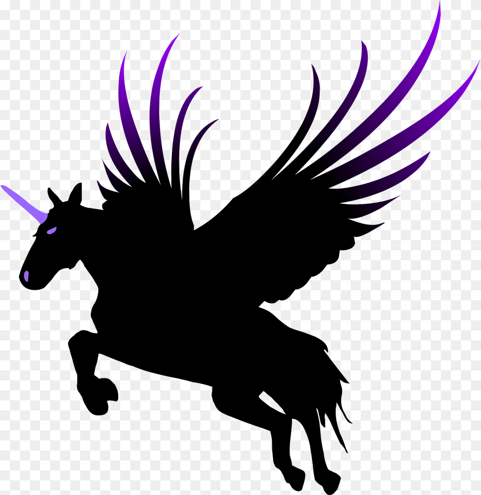 Fantasy Clipart, Silhouette, Person, Animal, Horse Png