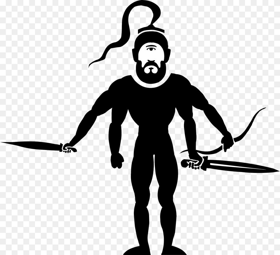 Fantasy Clipart, Weapon, Sword, Person, Man Png Image