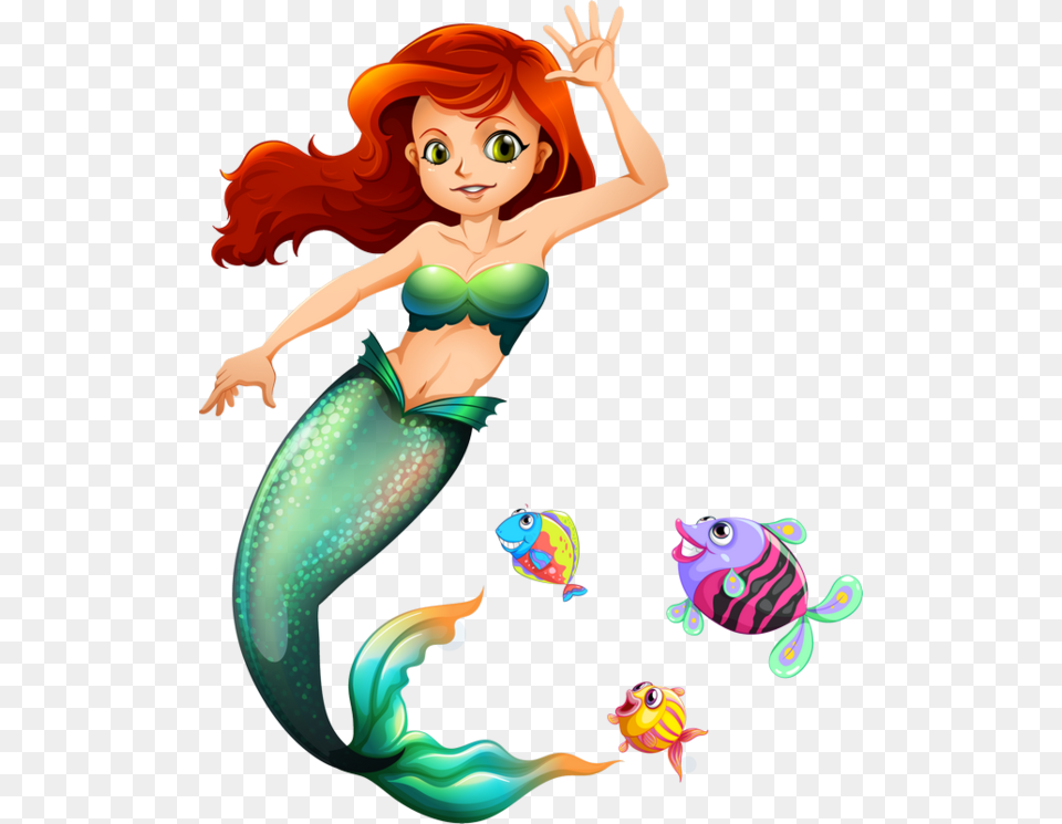 Fantasy Clipart Mermaid Dancing Mermaid, Person, Elf, Face, Head Free Png