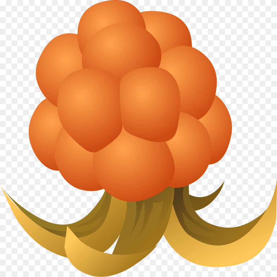 Fantasy Cloudberry Clipart, Berry, Food, Fruit, Plant Png Image