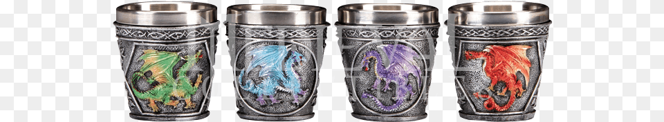Fantasy Dragon Shot Glass Set Shot Glass, Cup, Stein, Bottle, Shaker Free Png Download