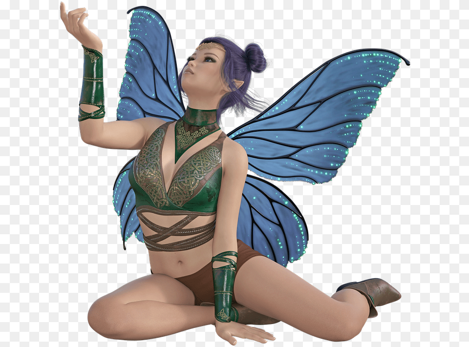 Fantasy Elf Women Fairy Beautiful 3d Lovely Fairy, Clothing, Costume, Person, Adult Png