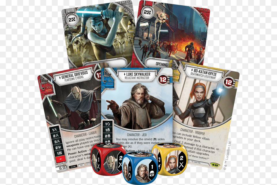 Fantasy Flight Games Has Announced New Booster Packs Star Wars Destiny Way Of The Force, Book, Comics, Publication, Adult Png Image