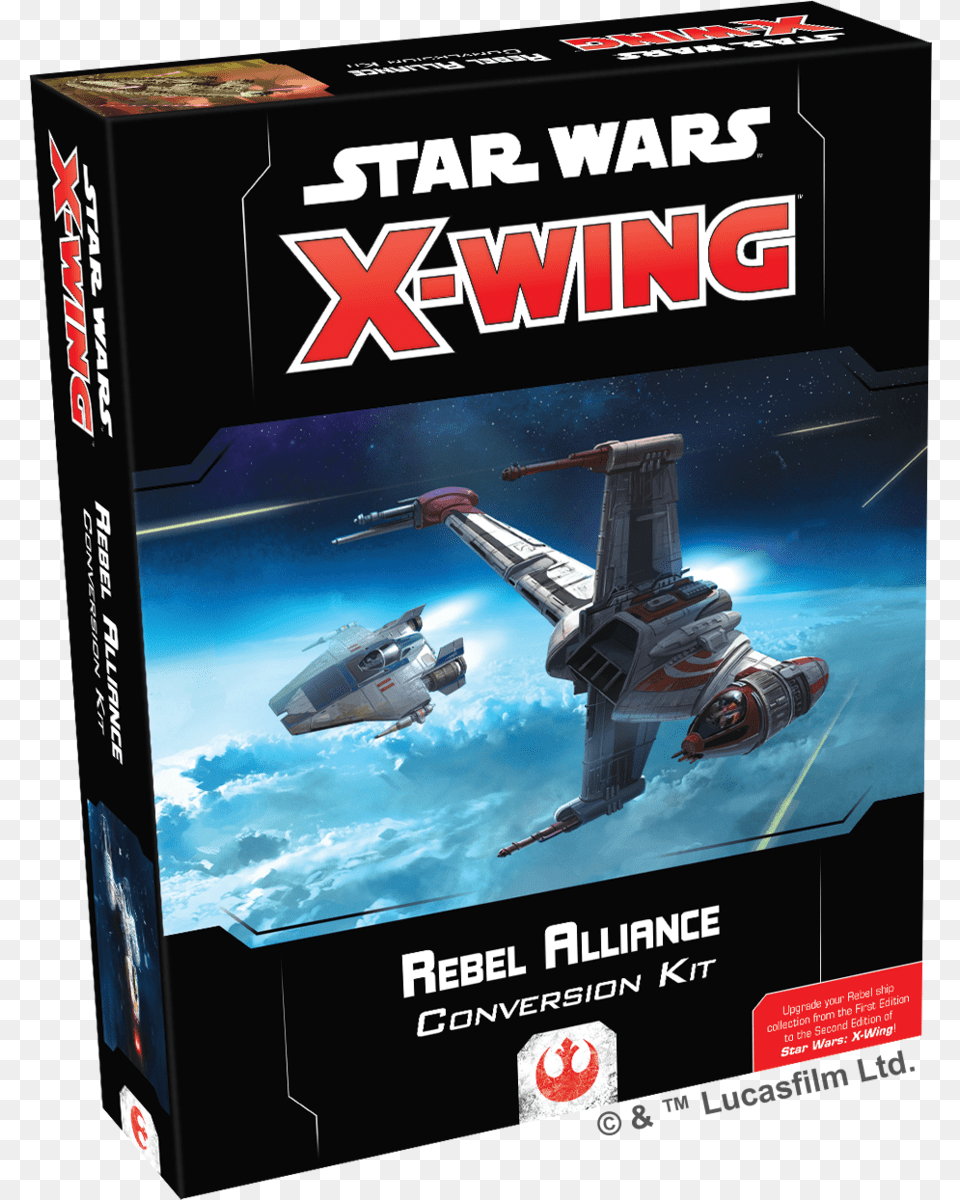 Fantasy Flight Games Star Wars X Wing 2e Rebel Alliance Conversion Kit Wing, Aircraft, Airplane, Transportation, Vehicle Png