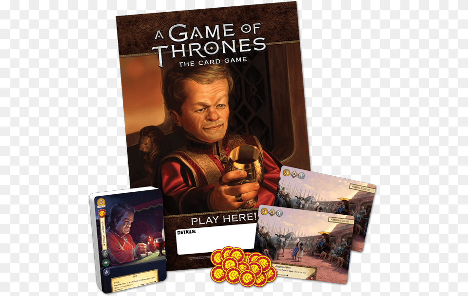 Fantasy Flight Tyrion, Publication, Book, Adult, Person Png Image