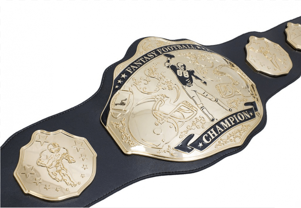 Fantasy Football Champion Belt Jaguar, Accessories, Buckle, Person, Plate Free Png Download