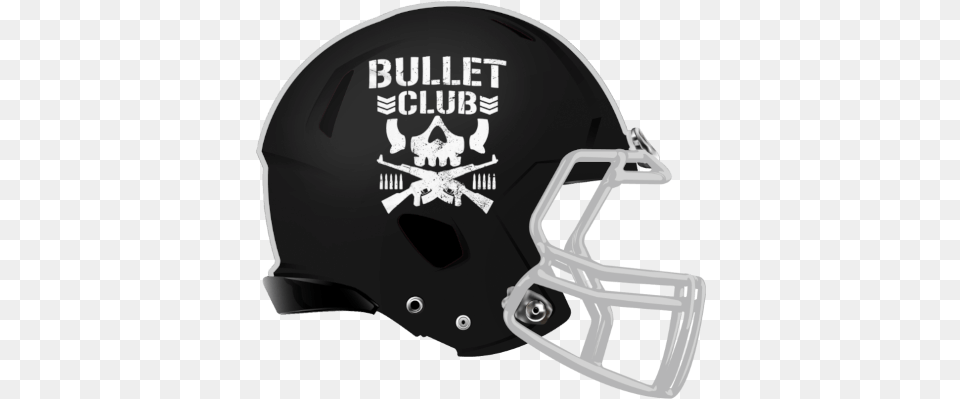 Fantasy Football Food Logos Bullet Club Logo Hd, Helmet, American Football, Person, Playing American Football Png Image