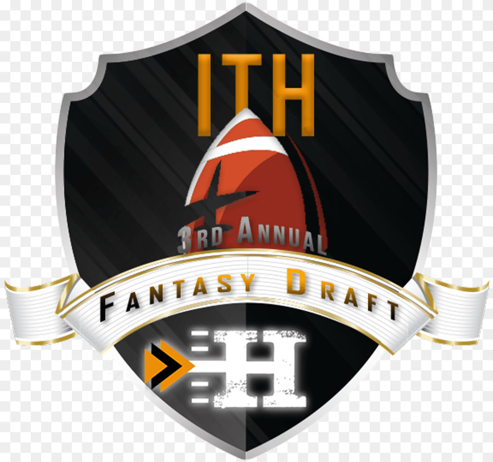 Fantasy Football Inside The Hashes For American Football, Badge, Logo, Symbol, Emblem Free Png