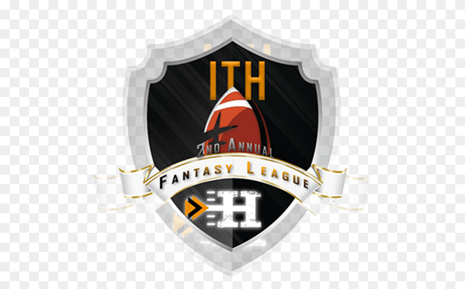 Fantasy Football Inside The Hashes Logo, Badge, Symbol, Emblem Png Image