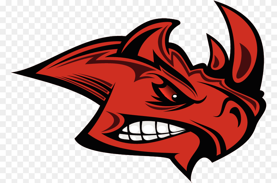 Fantasy Football Rhino Logo Rhino Logo, Art, Dragon, Person Free Transparent Png